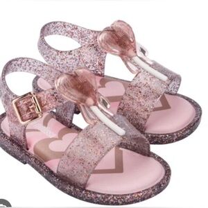 Mini Melissa Heart Lollipop Jellies Size Size 8